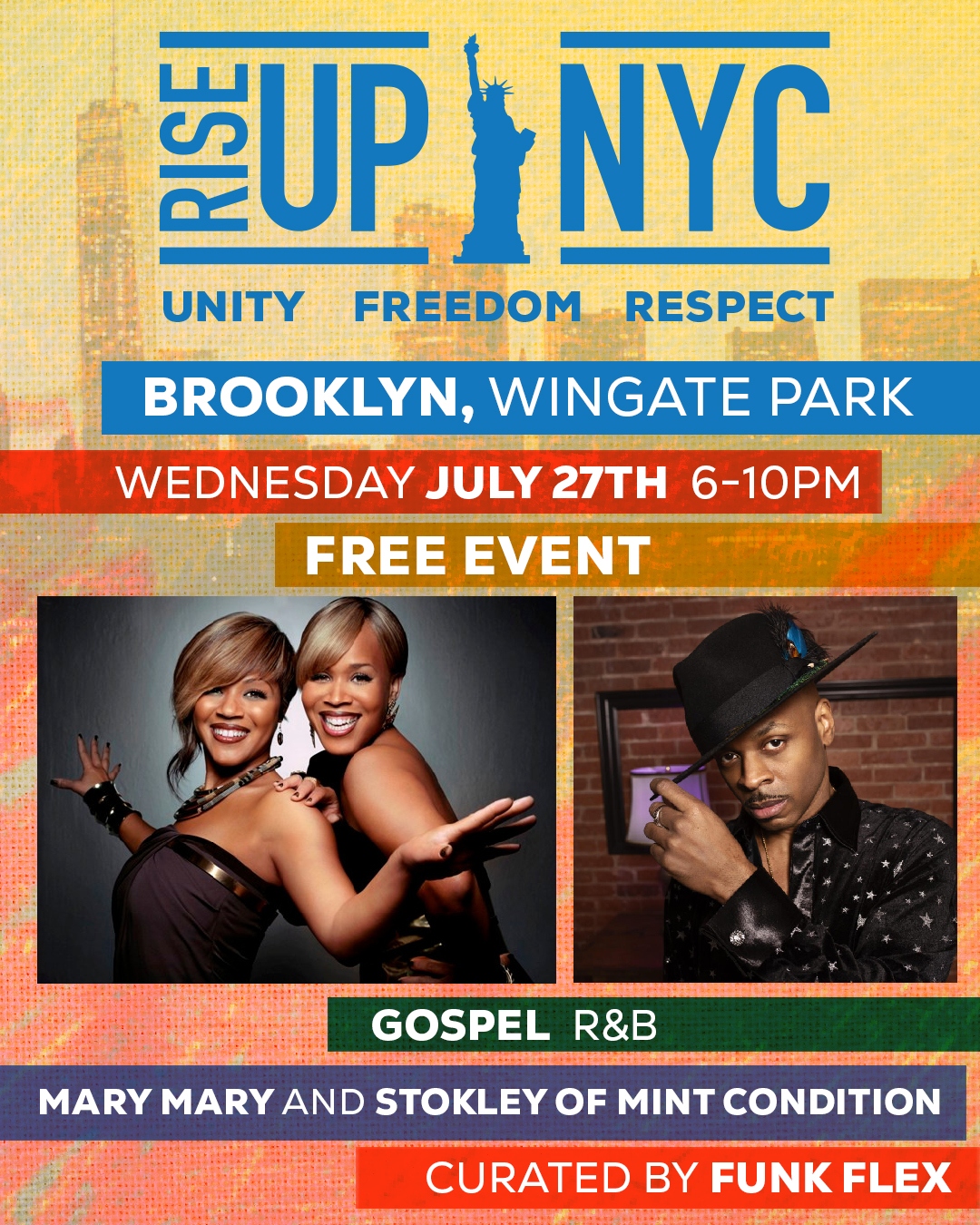 Brooklyn Gospel/R&B Rise Up NYC Concert Series